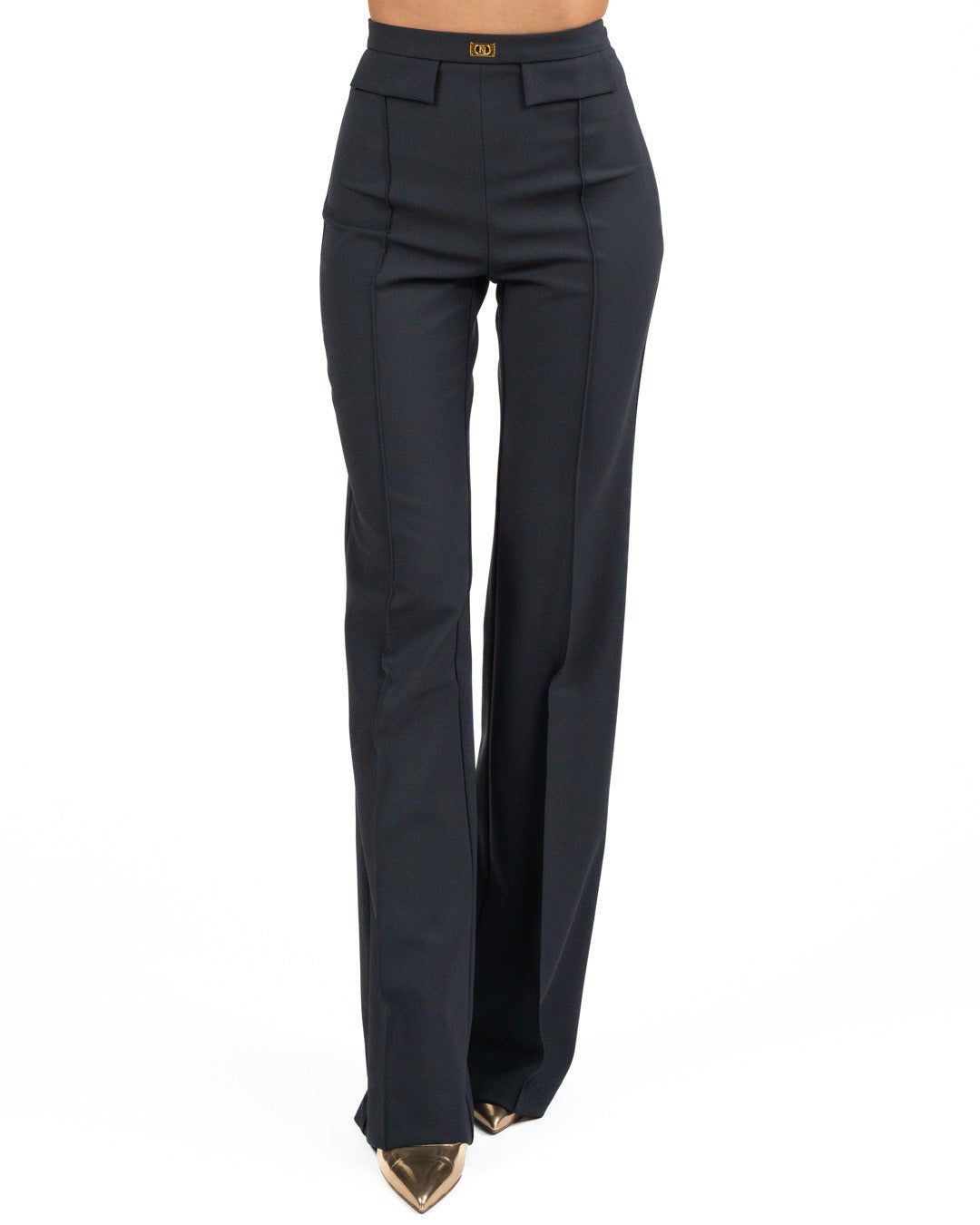 ELISABETTA FRANCHI - Pantalone Nero