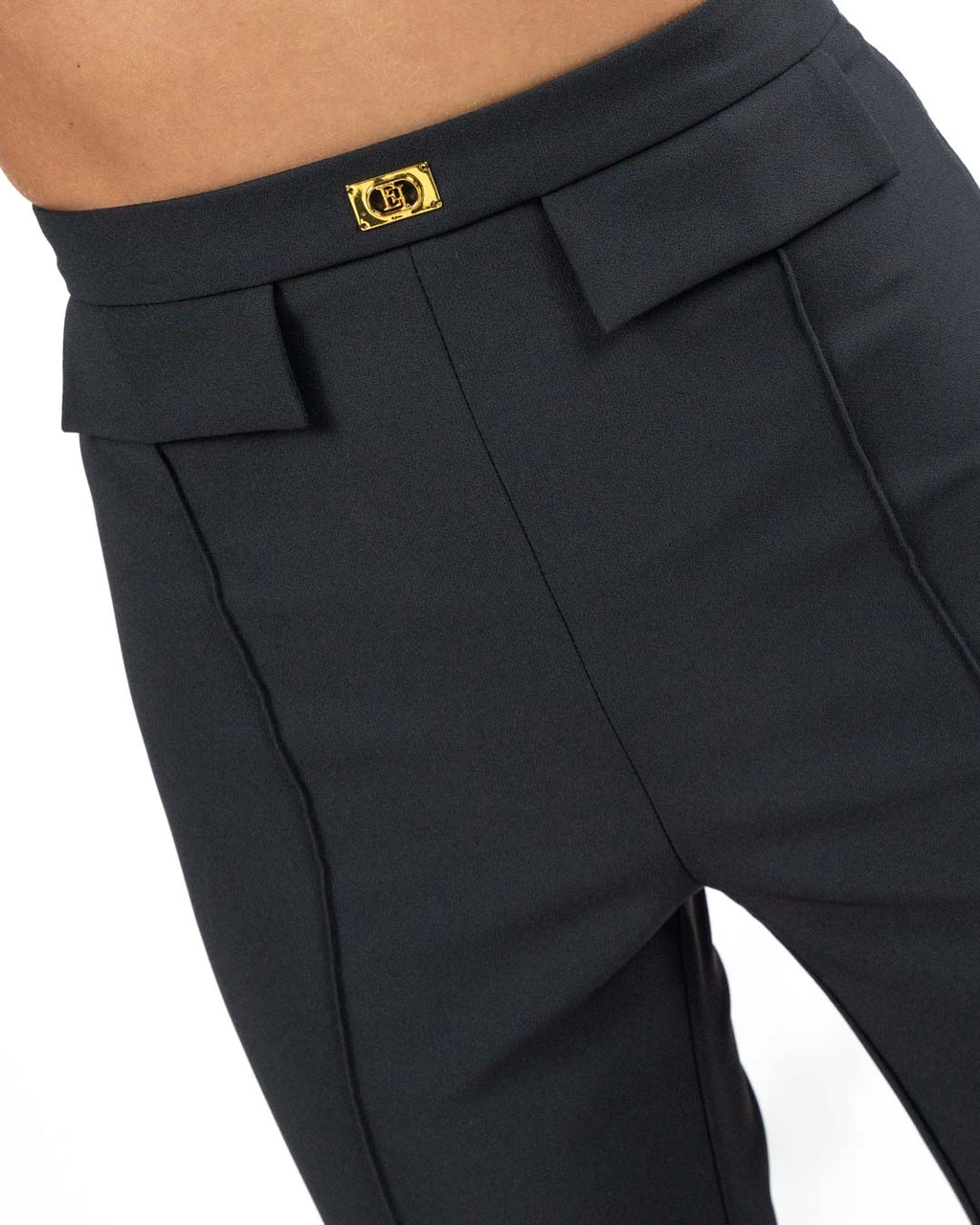 ELISABETTA FRANCHI - Pantalone Nero
