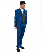 BERTI Mode Collection – Abito Blu con Gilet