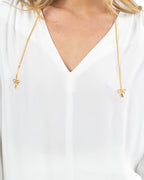 ELISABETTA FRANCHI - Camicia Avorio