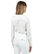 ELISABETTA FRANCHI - Camicia Avorio