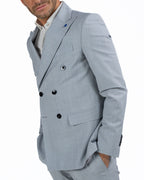 LANGELLA - Abito da Cerimonia Doppiopetto Grigio