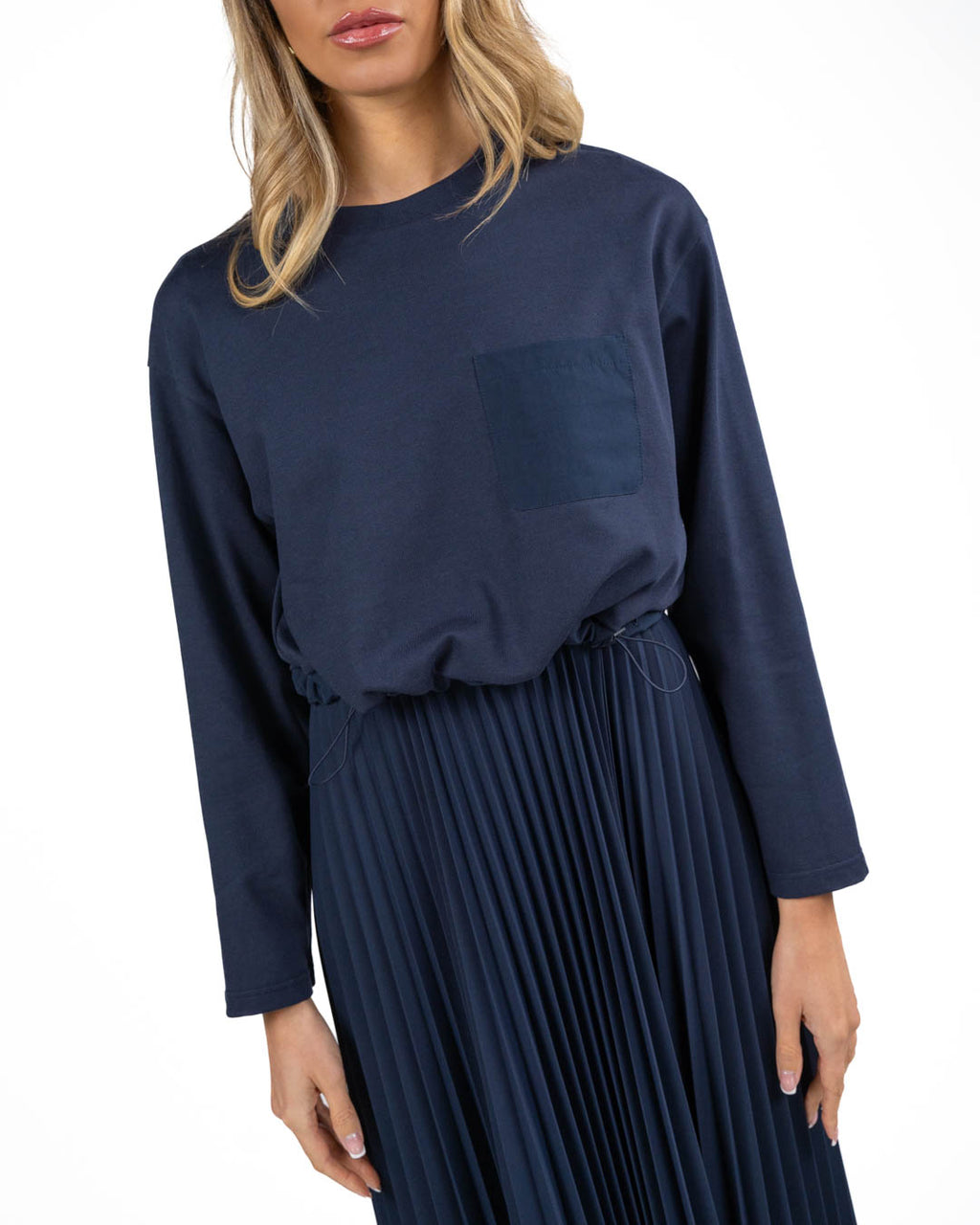 WEEKEND MAX MARA - Abito in Jersey Blu