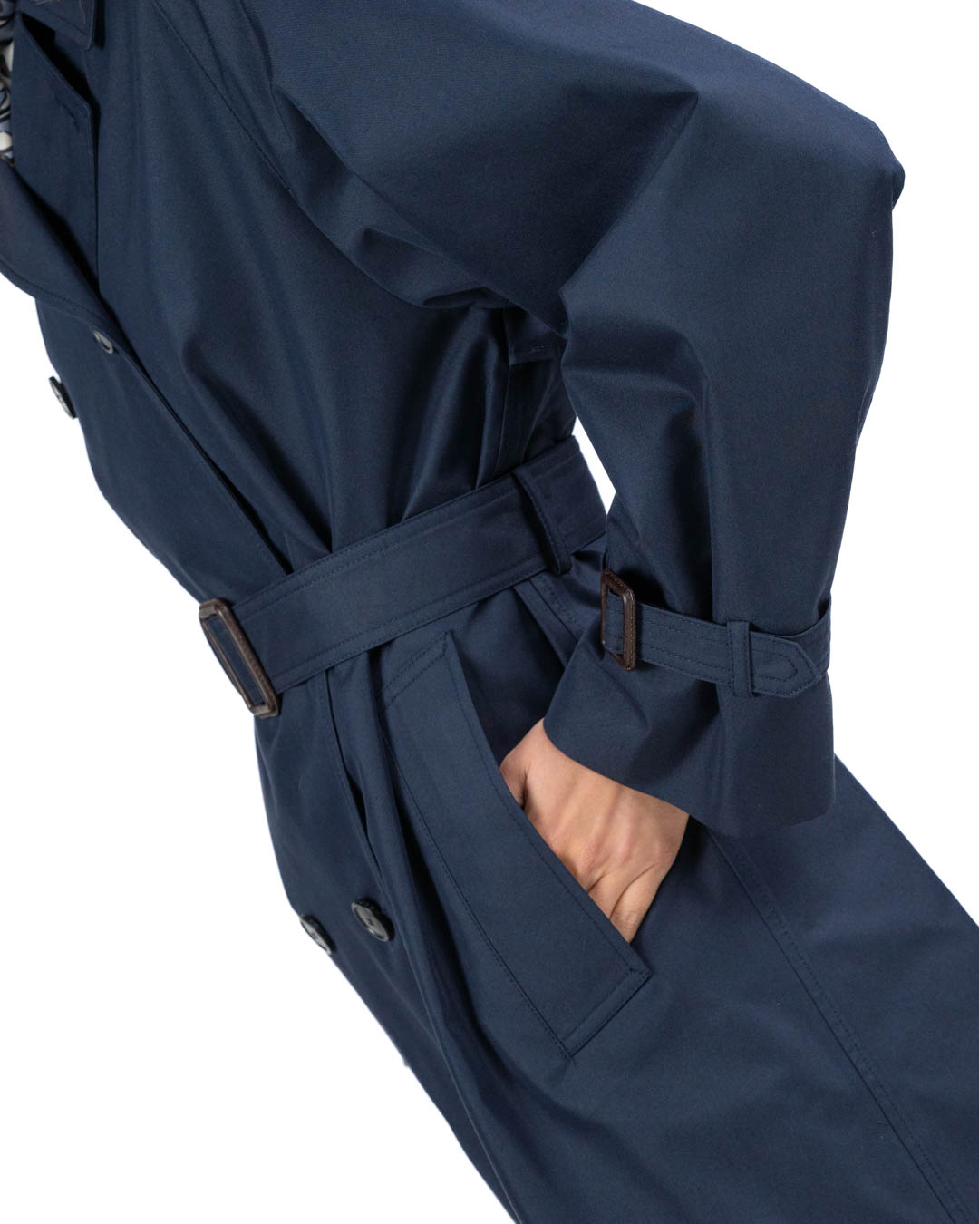 WEEKEND - Impermeabile gabardin Blu