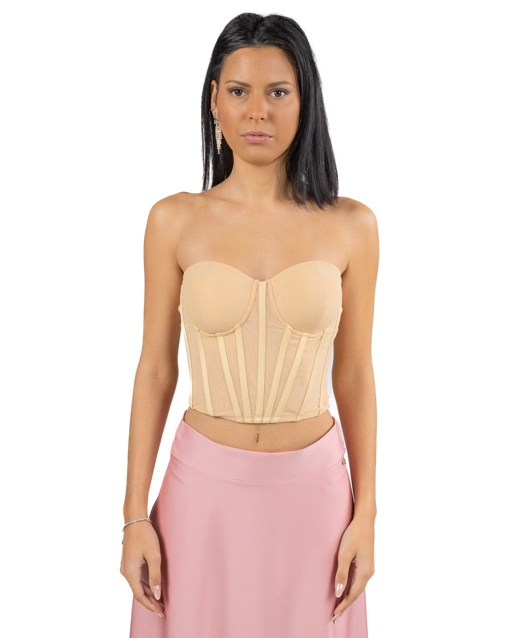 BERTI MODE COLLECTION - Bustier Oro