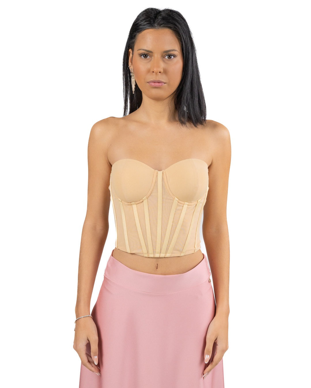 BERTI MODE COLLECTION - Bustier Oro