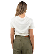 WEEKEND MAX MARA - T-shirt jersey di cotone avorio