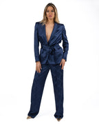 TWINSET - Pantalone Indaco