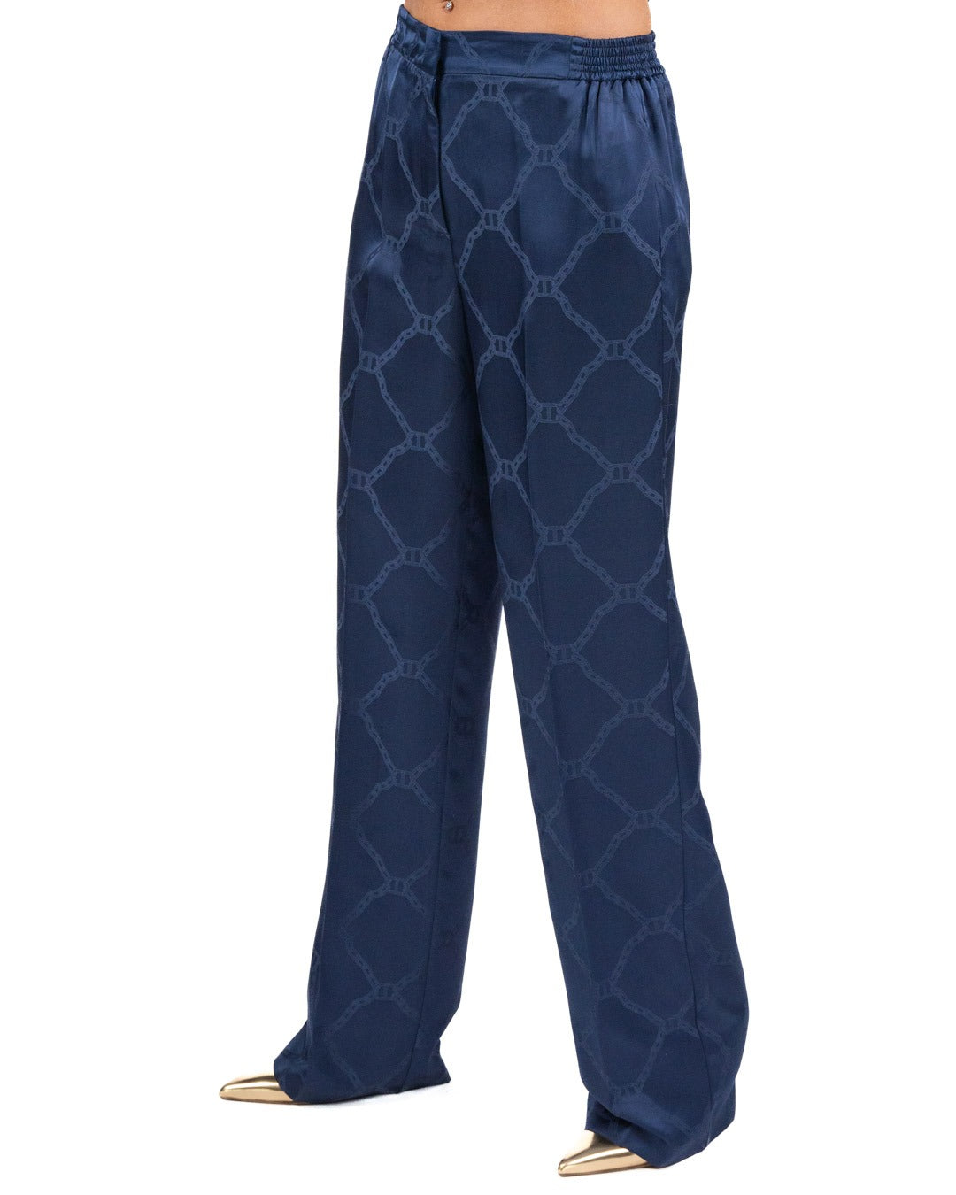 TWINSET - Pantalone Indaco