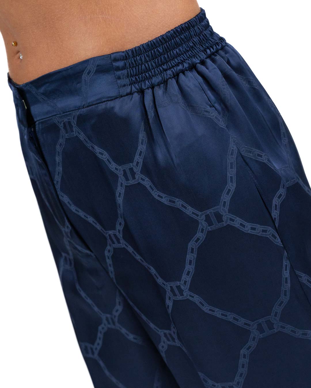 TWINSET - Pantalone Indaco