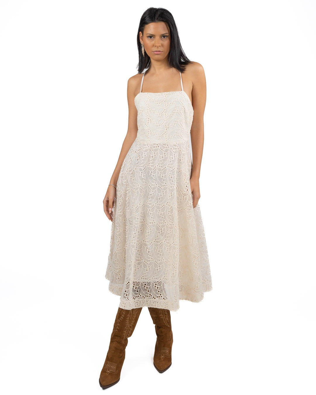 MARELLA - Abito in jersey bianco