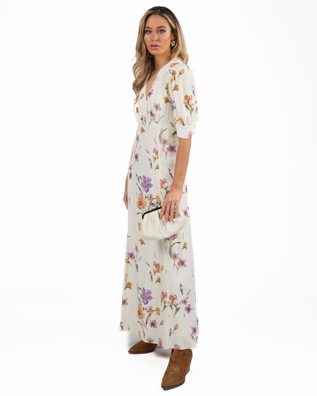 TWINSET - Vestito longuette floreale