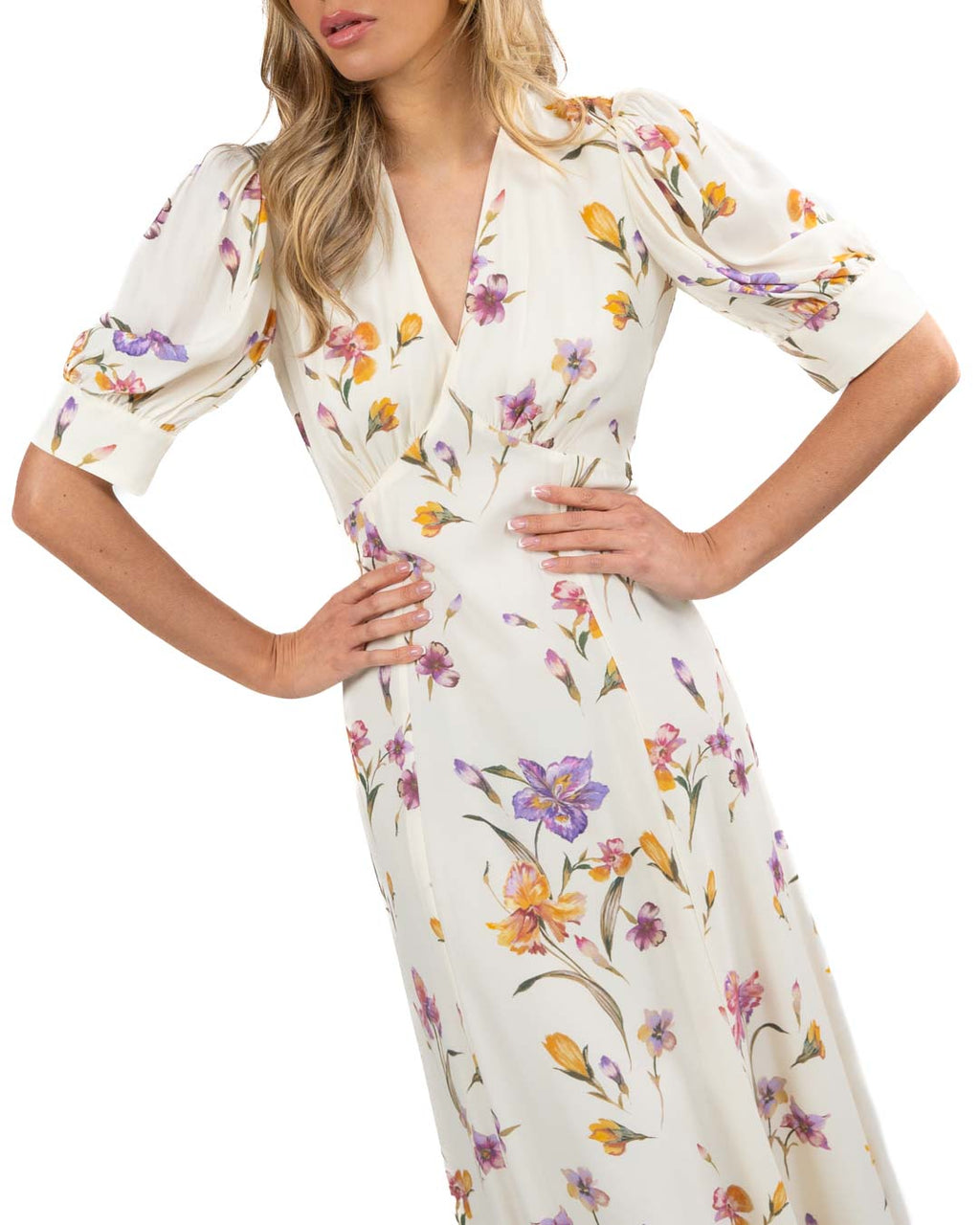 TWINSET - Vestito longuette floreale