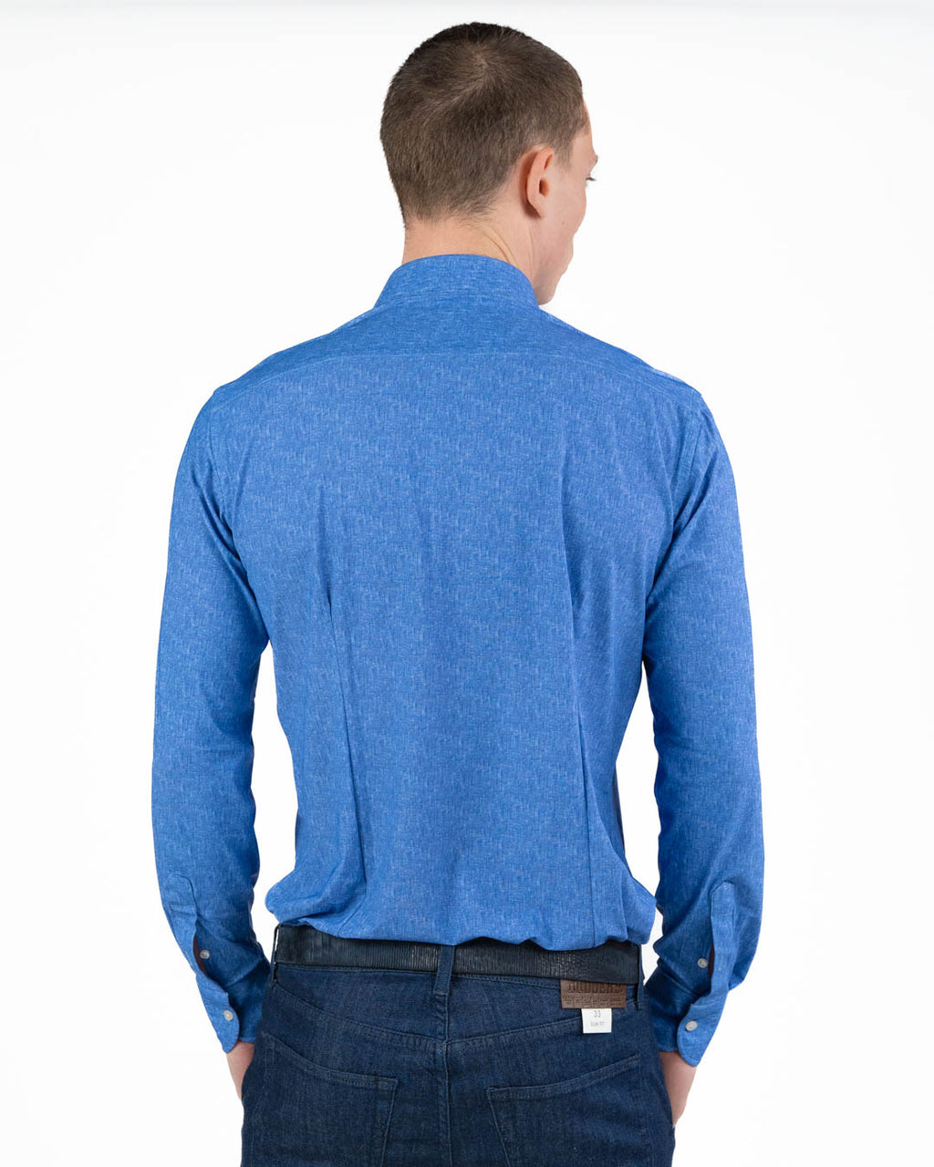 BOTTEGA ARTIGIANA - Camicia stretch effetto Denim