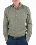 BOTTEGA ARTIGIANA - Camicia Fantasia Verde