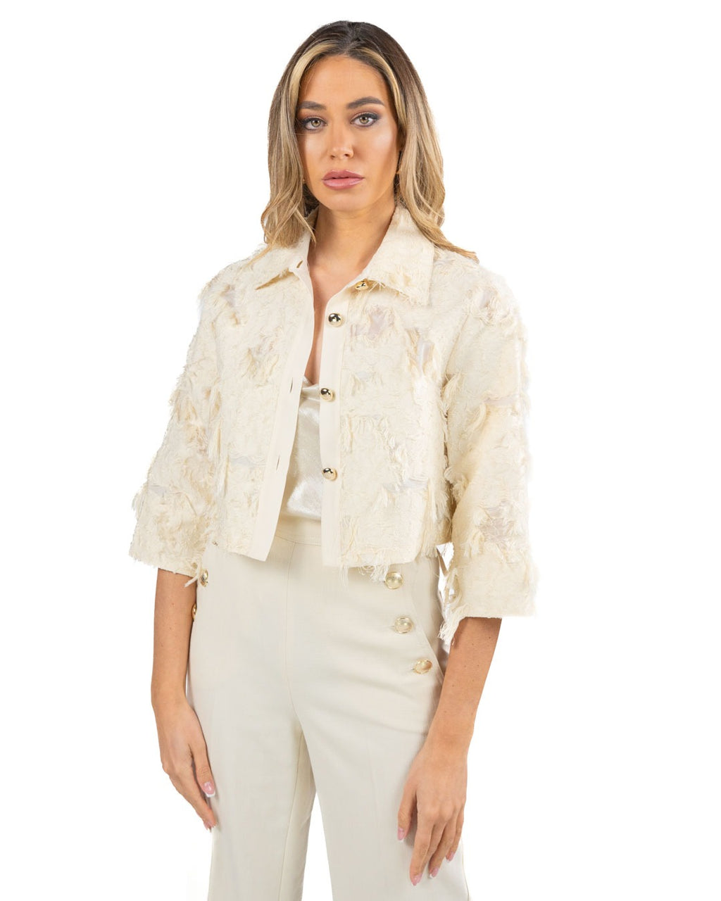 MARELLA - Giacca color avorio