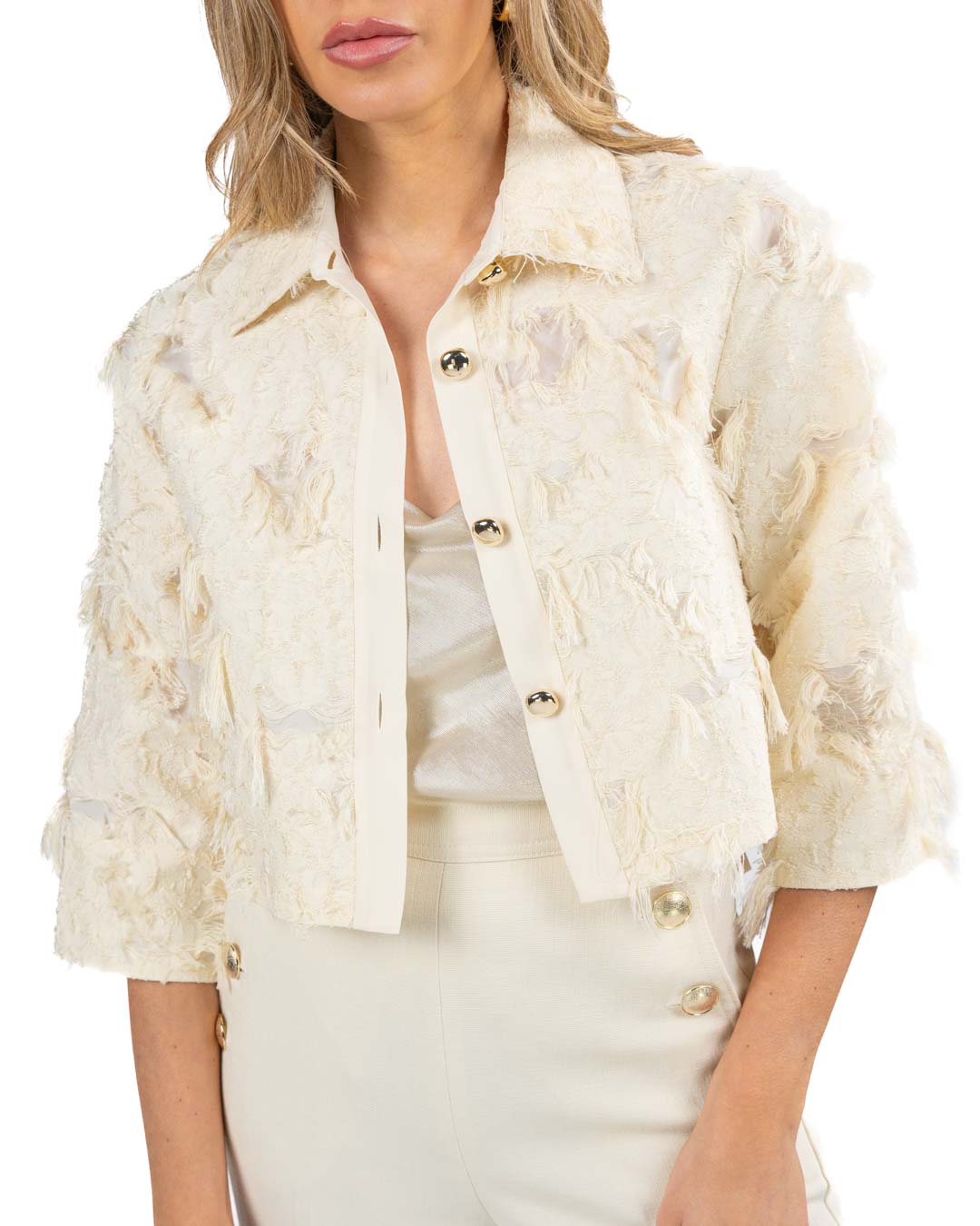 MARELLA - Giacca color avorio