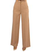 MARELLA - Completo gilet e pantalone tinta tabacco