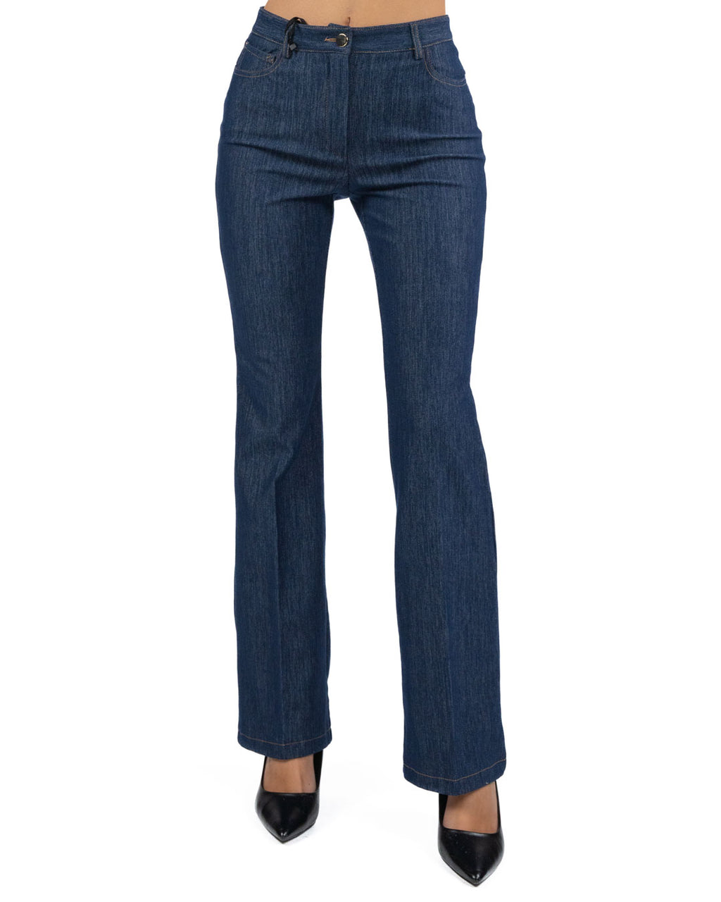 PENNYBLACK - Pantalone in Jersey effetto denim