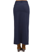 PENNY BLACK - Gonna blu in tessuto tecnico