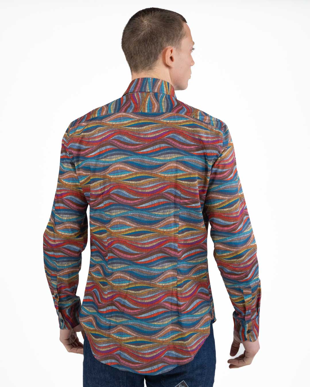 BOTTEGA ARTIGIANA - Camicia Fantasia Multicolor