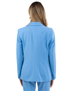 MARELLA - Giacca sfiancata azzurra