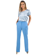 Pennyblack - Camicia seta azzurro