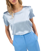 Pennyblack - Camicia seta azzurro