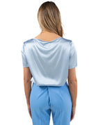 Pennyblack - Camicia seta azzurro