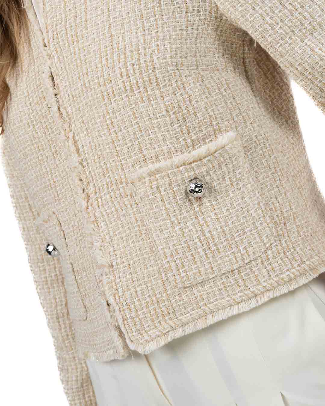 PENNYBLACK - Giacca Misto Cotone Panna