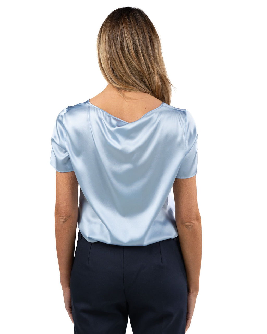 Pennyblack - Camicia seta azzurro
