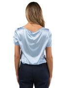 Pennyblack - Camicia seta azzurro