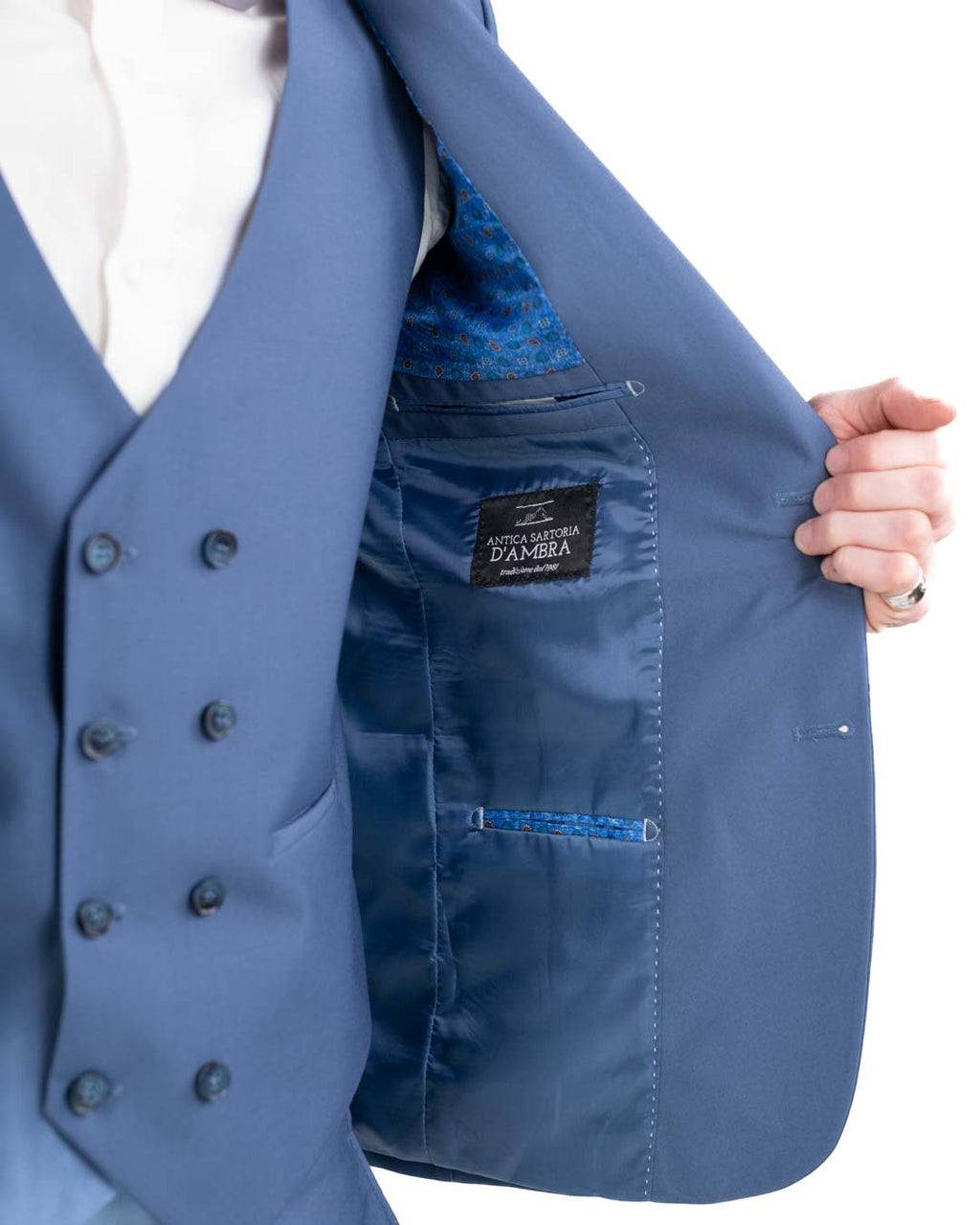 Antica Sartoria - Abito azzurro avio