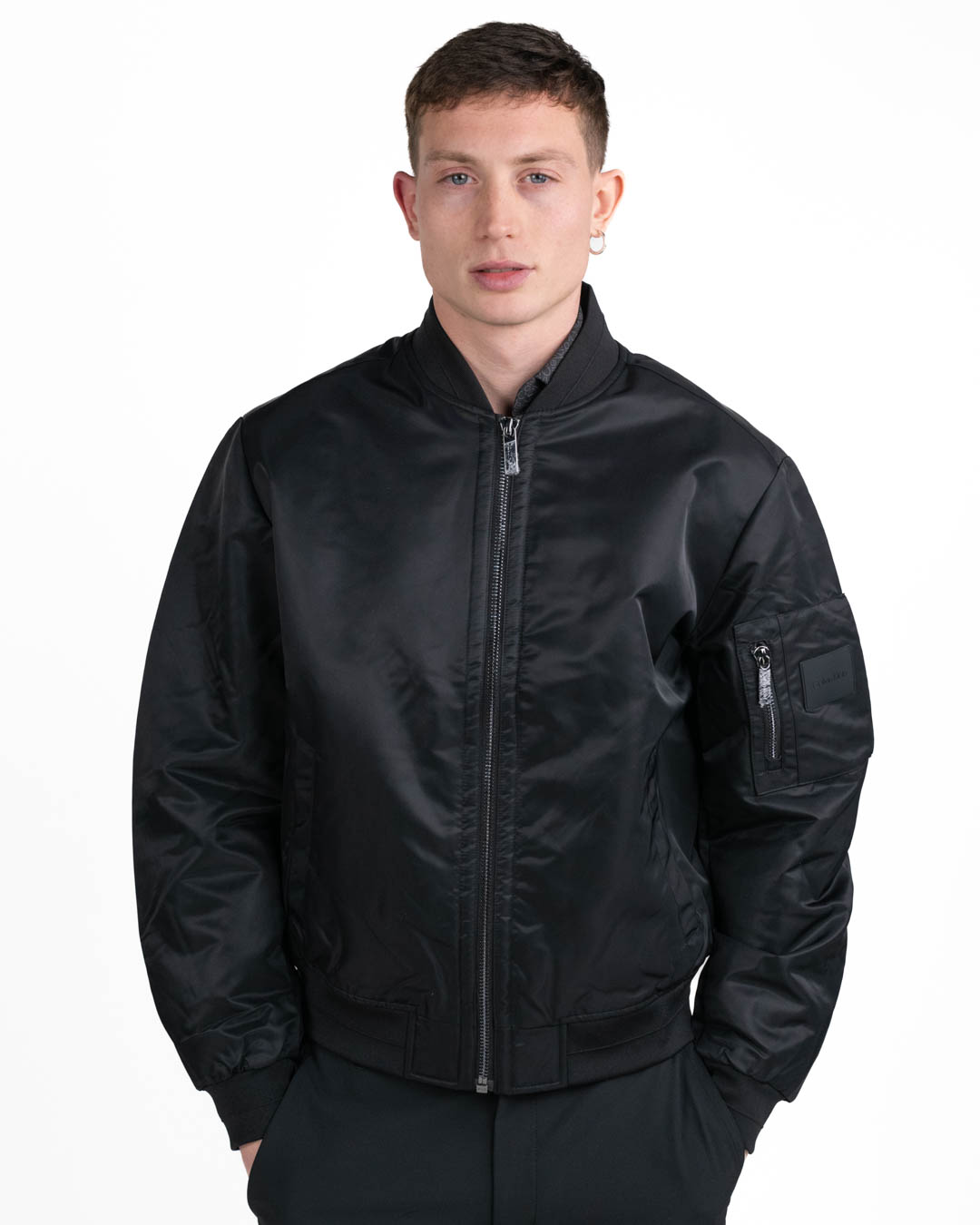 Calvin Klein - Giubbino nero bomber