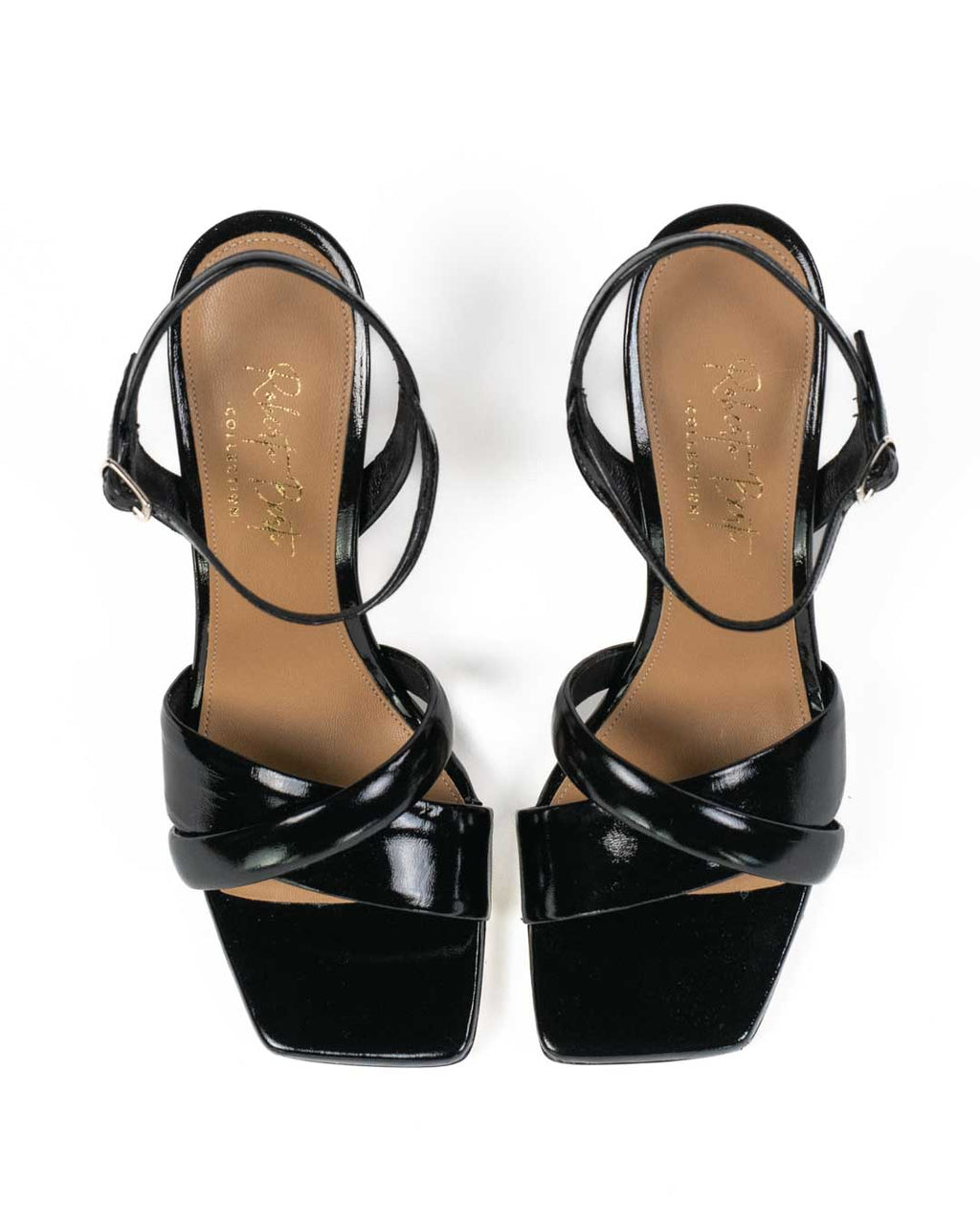 Roberto Berti Collection - Sandalo nero intrecciato