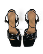 Roberto Berti Collection - Sandalo nero intrecciato