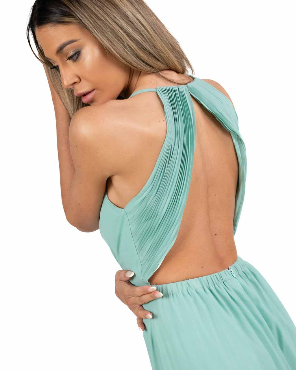 Berti Mode Collection  - Abito verde salvia