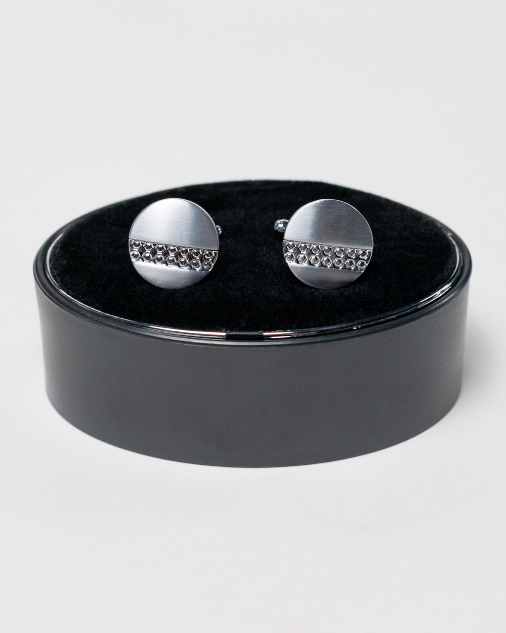 Berti Mode Collection - Gemelli rotondi con dettaglio