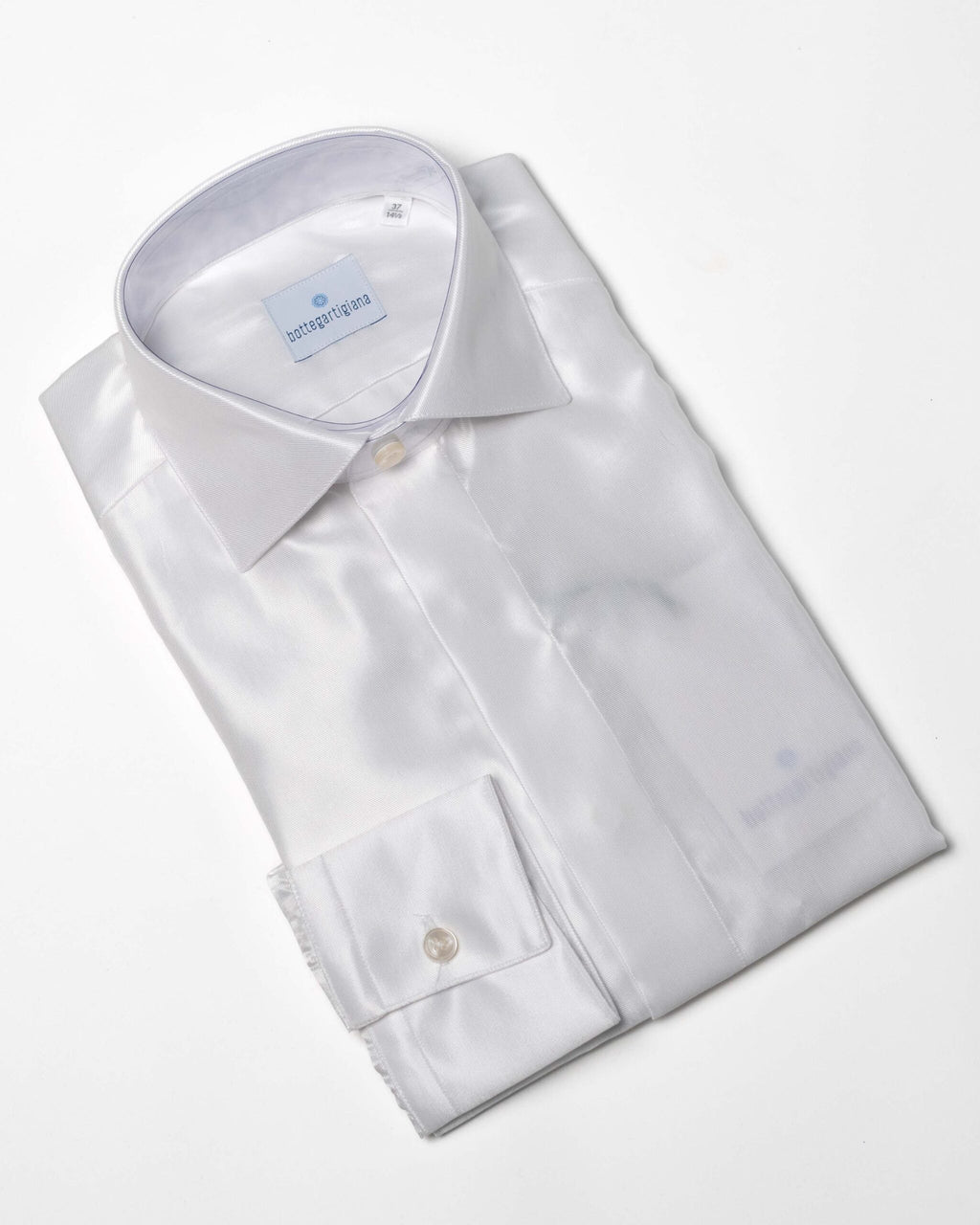 Bottega Artigiana - Camicia bianca effetto satin