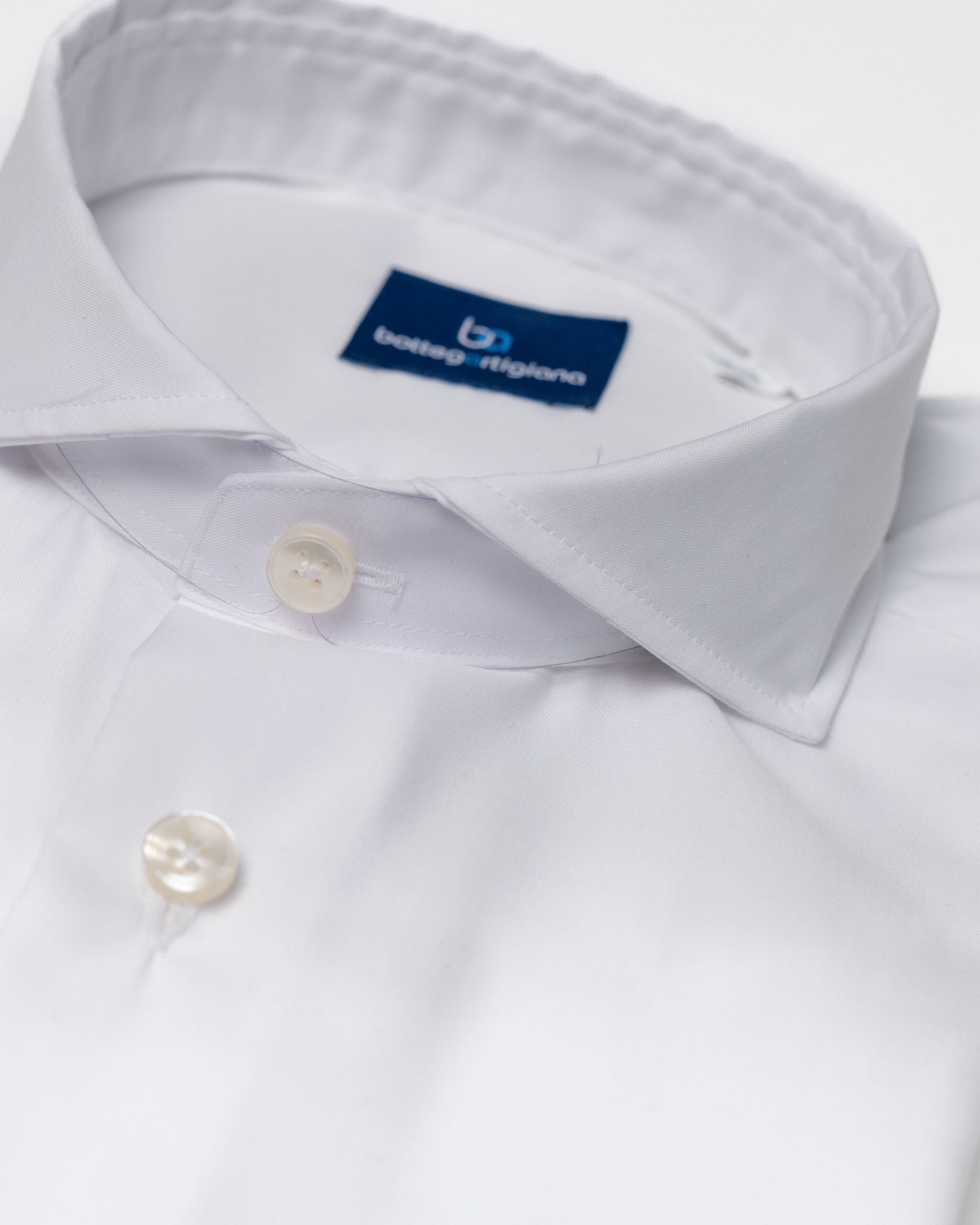 Bottega Artigiana - Camicia bianca slim fit