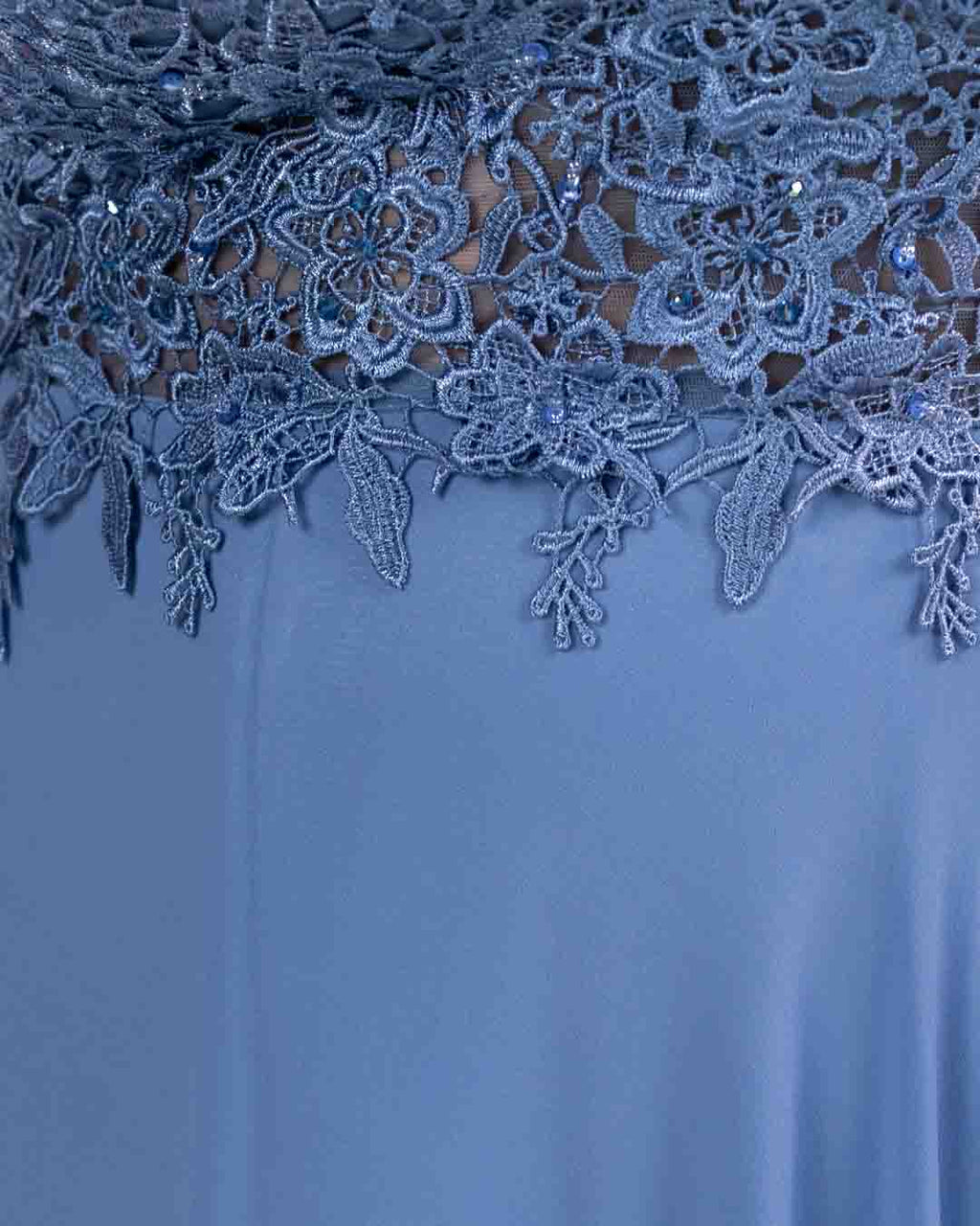 Berti Mode Collection - Abito lungo azzurro