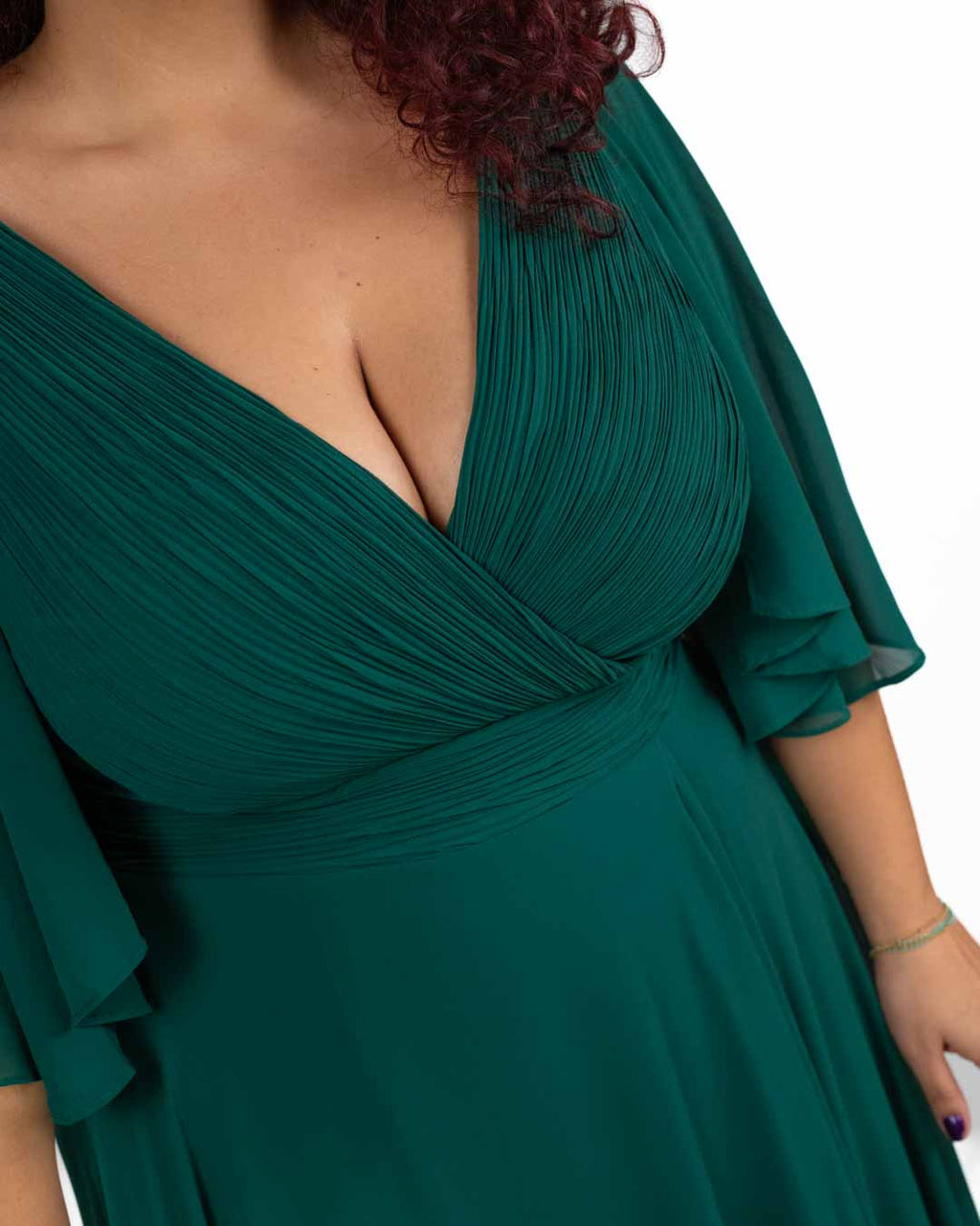Berti Mode Collection - Abito lungo verde