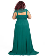 Berti Mode Collection - Abito lungo verde