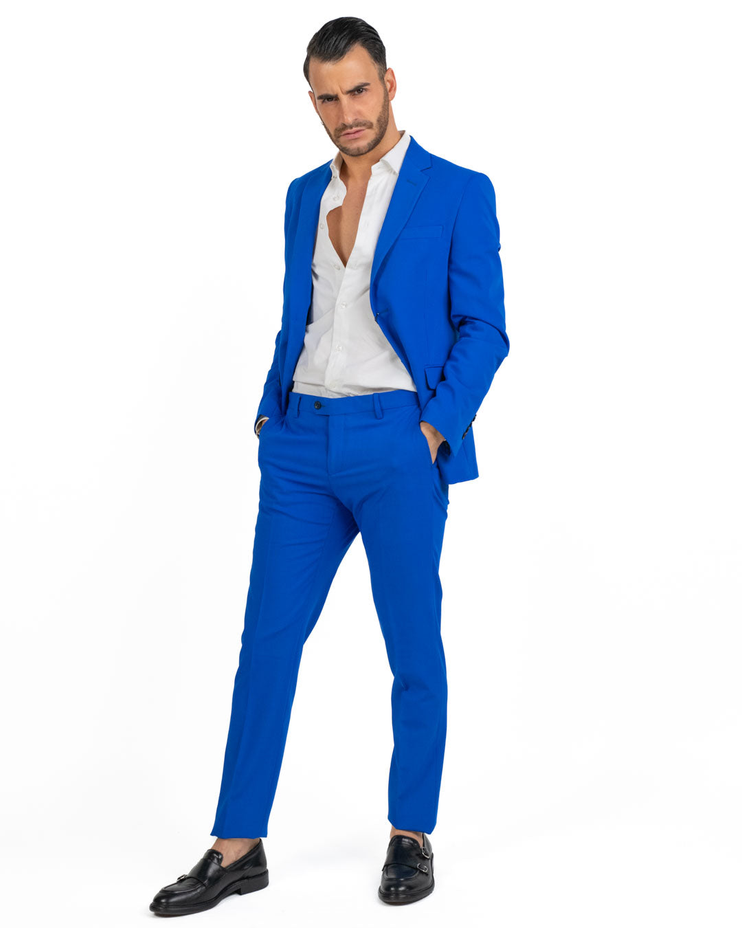 Berti Mode Collection - Abito elegante blu royal
