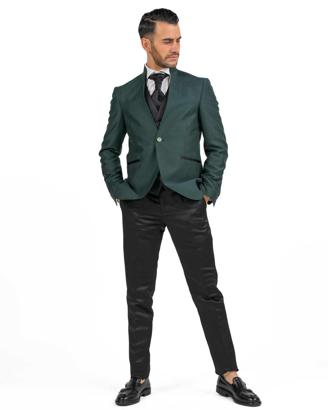 Berti Mode Collection - Abito verde bosco