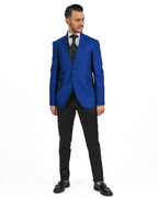 Berti Mode Collection - Abito blu elettrico