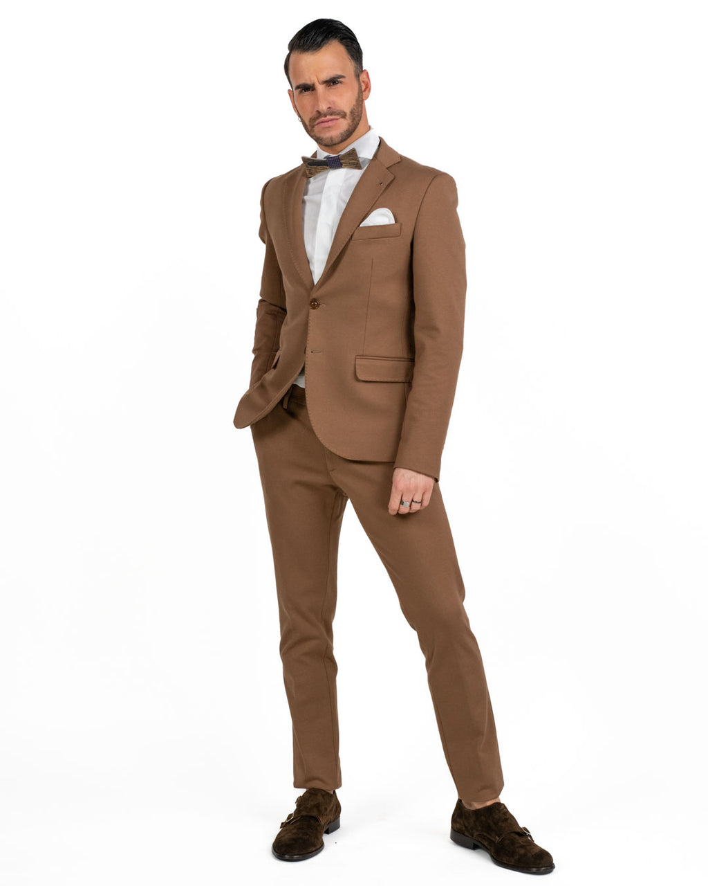 Langella - Abito punto milano fango