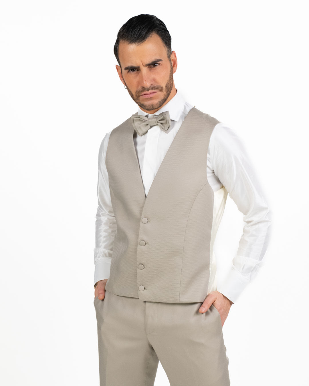 Lebole - Abito elegante sabbia