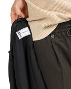 Berti Mode Collection - Giubbotto bomber in pelle vera nero