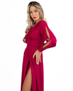 Berti Mode Collection - Abito lungo rosso